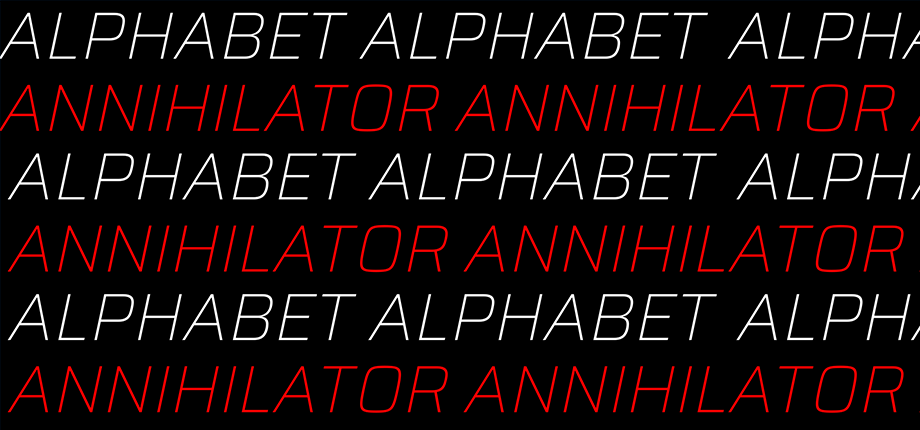 ALPHABET ANNIHILATOR